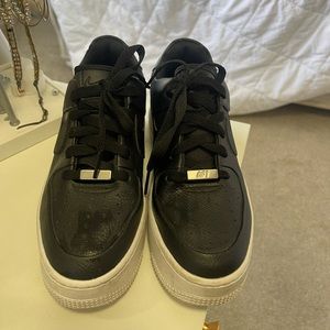 Black Nike Air Force 1’s